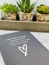 Load image into Gallery viewer, Password Tracker, Password Book, Password Journal, Password Log, Password Keeper