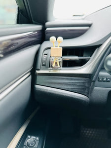 Luxury Car Clear Glass Diffuser with Reeds