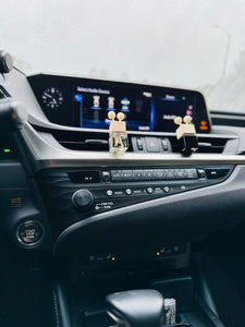 Luxury Car Clear Glass Diffuser with Reeds