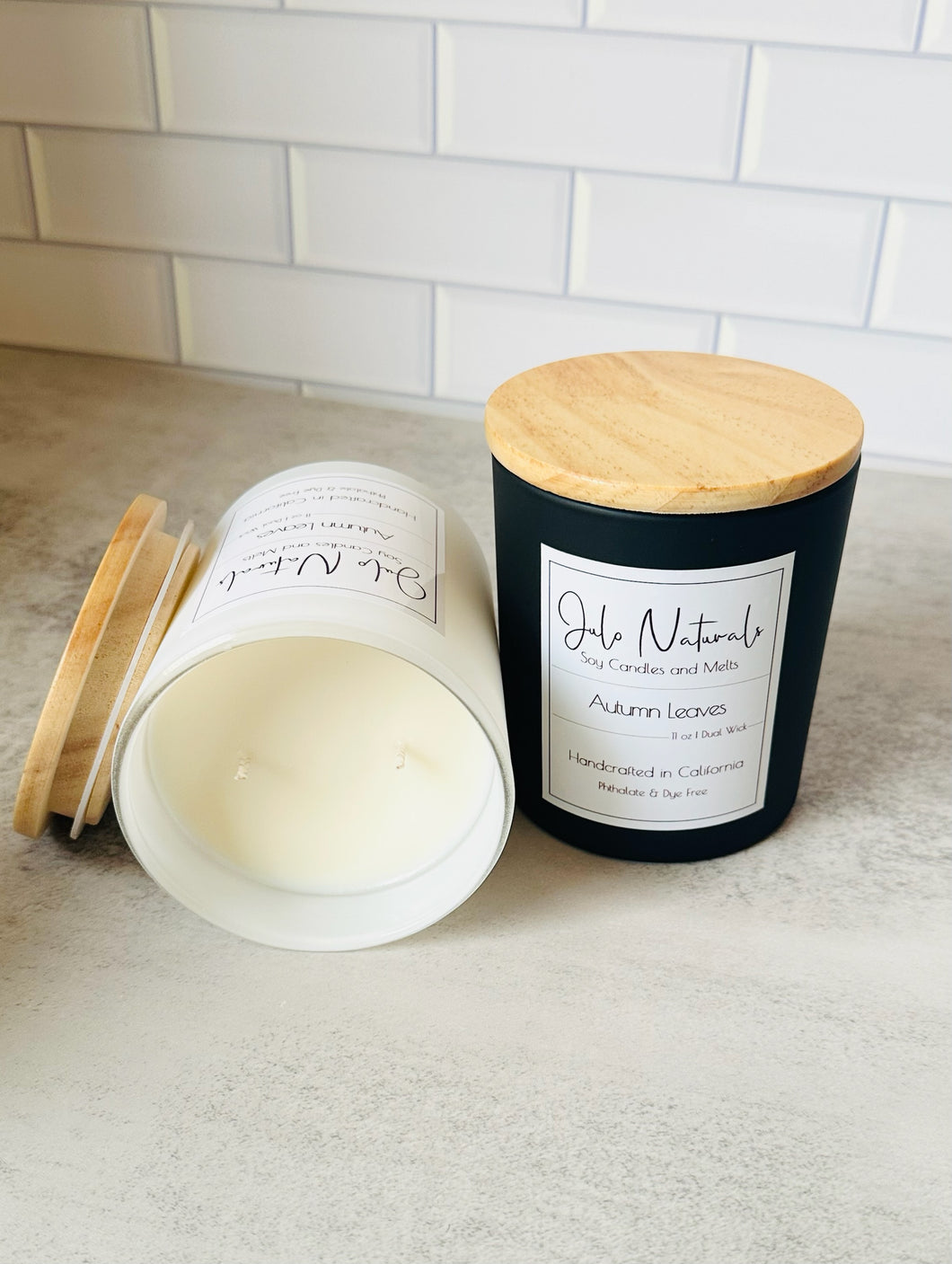 Autumn Leaves Soy Candle Collection