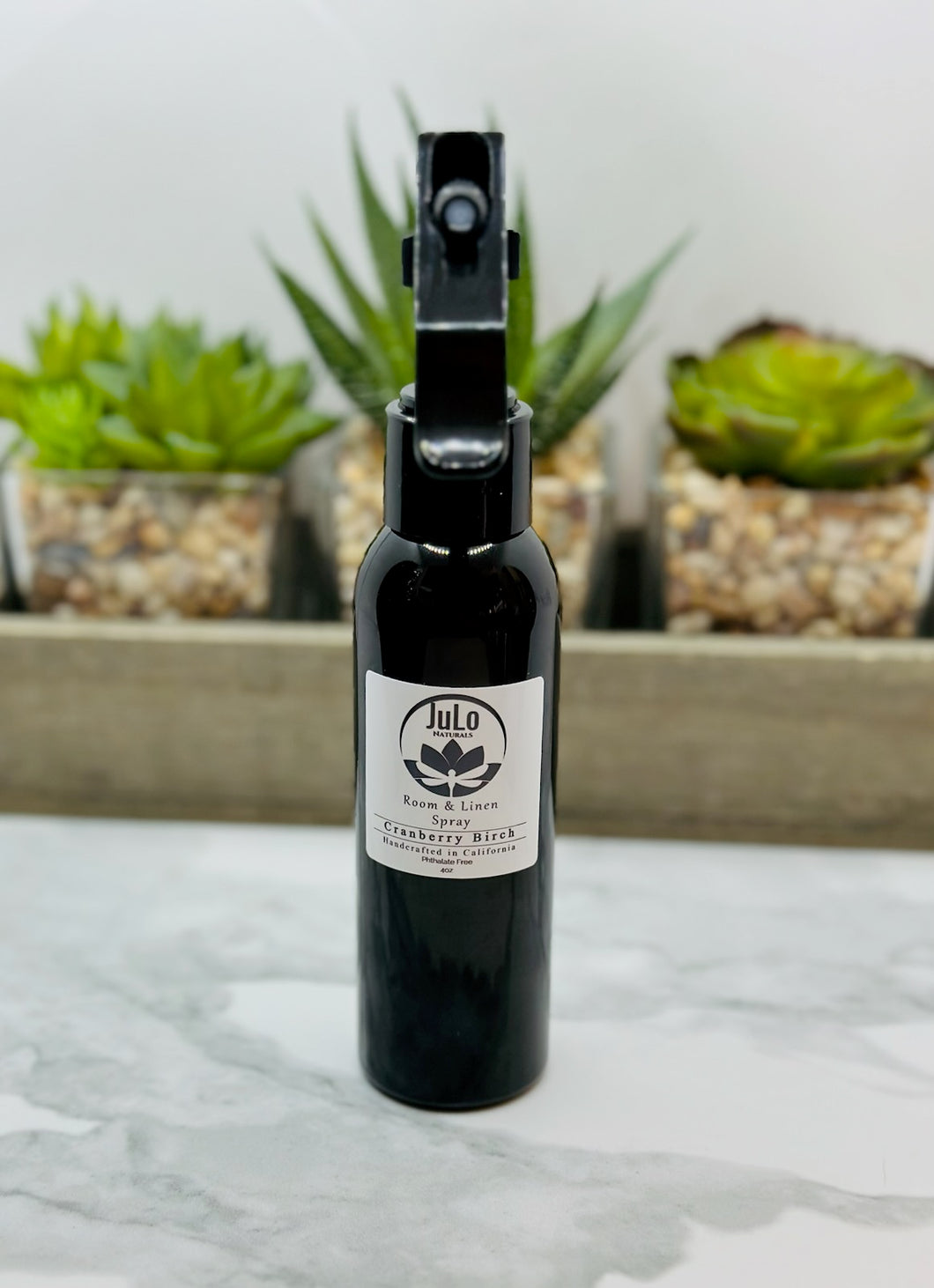 Our Cranberry Birch room spray is perfect for any room of your house or just as a simple linen spray!
